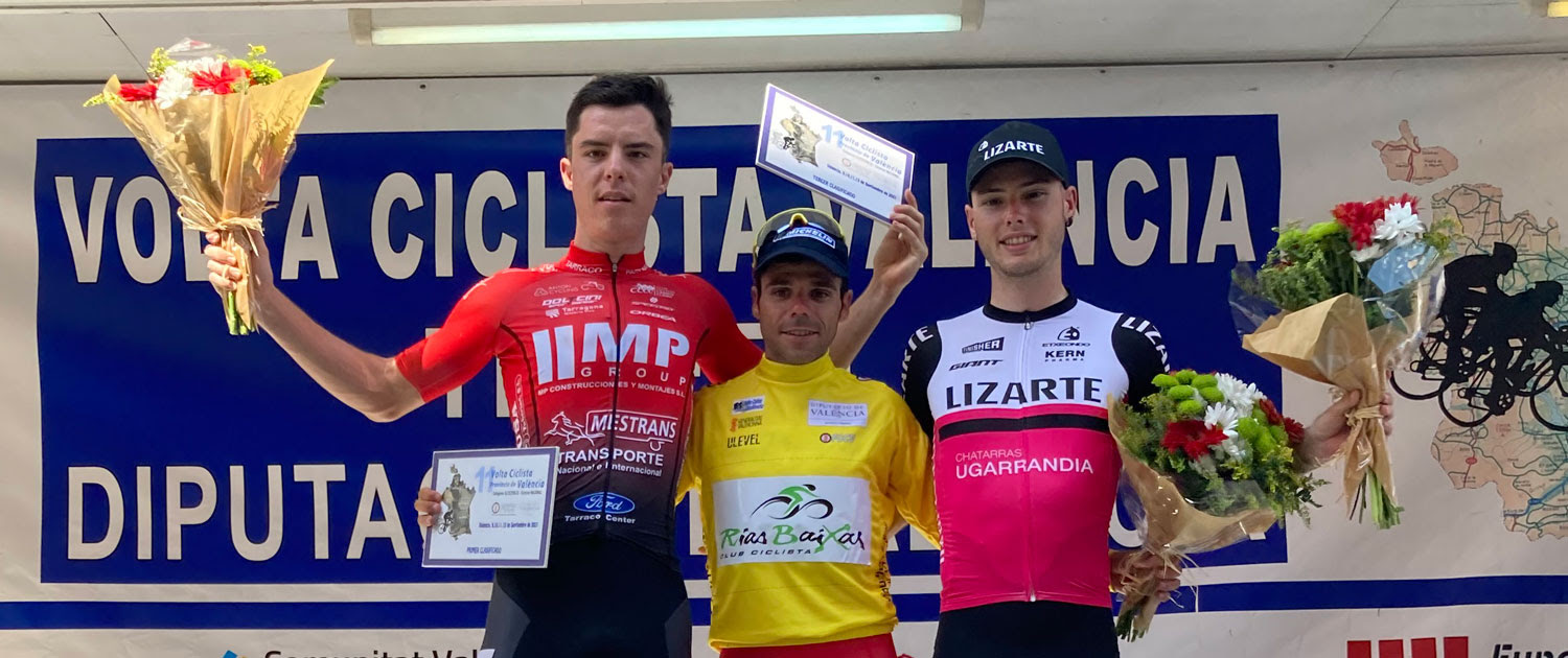 El Pelotón La Volta a València de Benja Prades (Rías Baixas) se cierra con victoria de David Martín (Eolo-Kometa) en Moncada