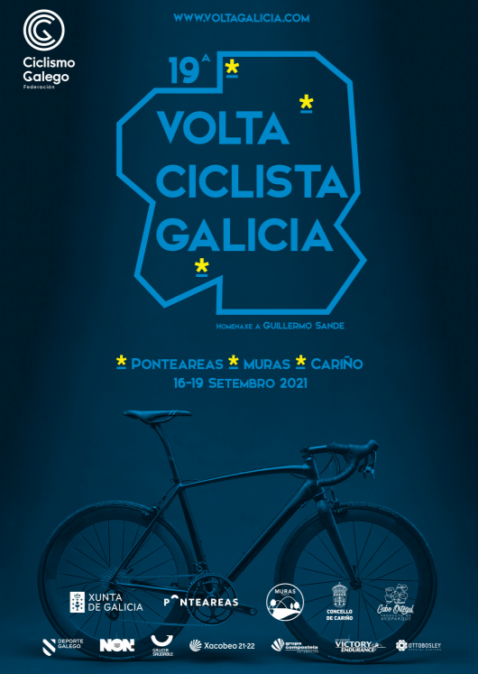 Cartel de la Volta a Galicia 2021