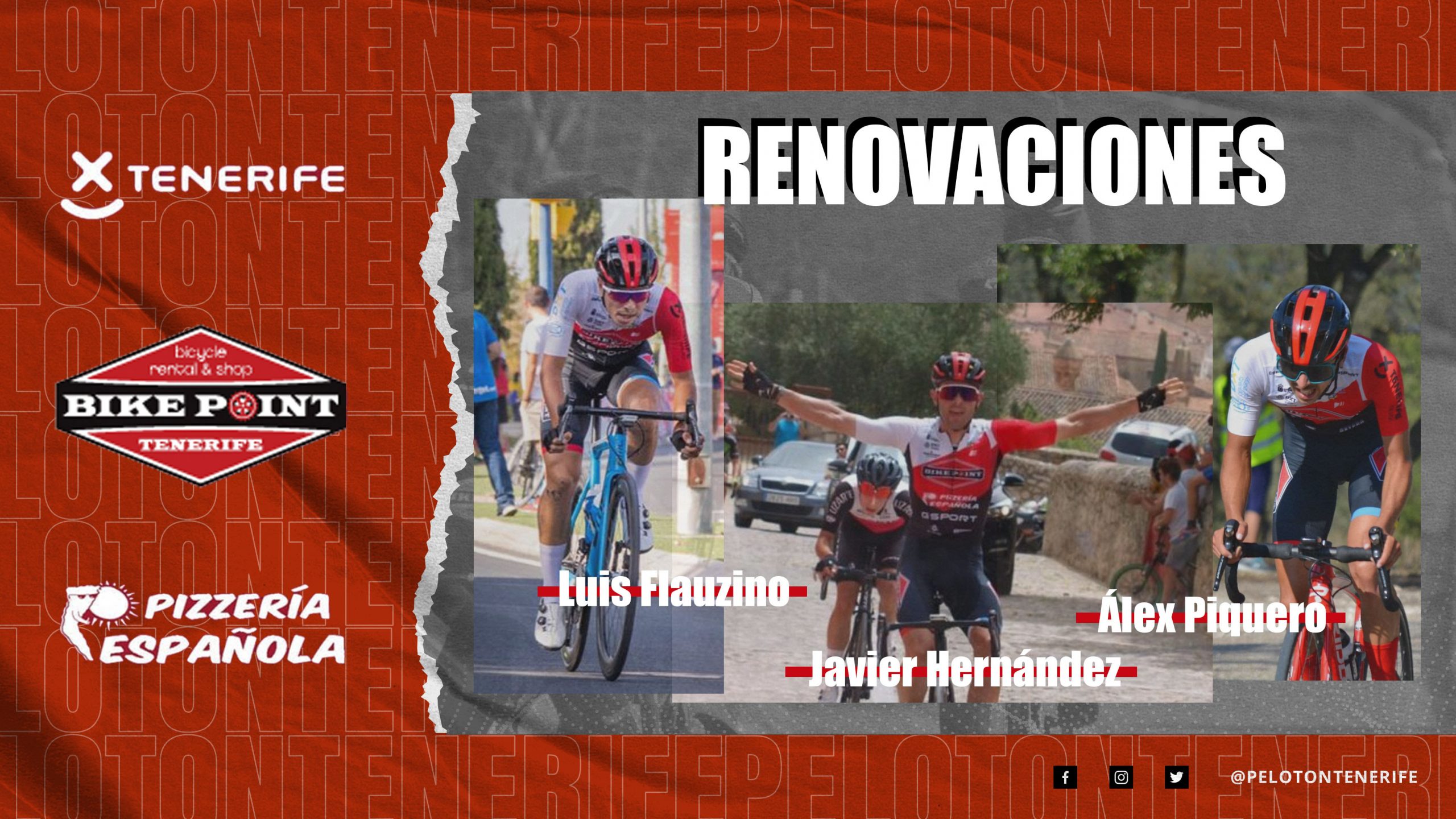 Renovación Tenerife Javier Hernández Flauzino Piquero