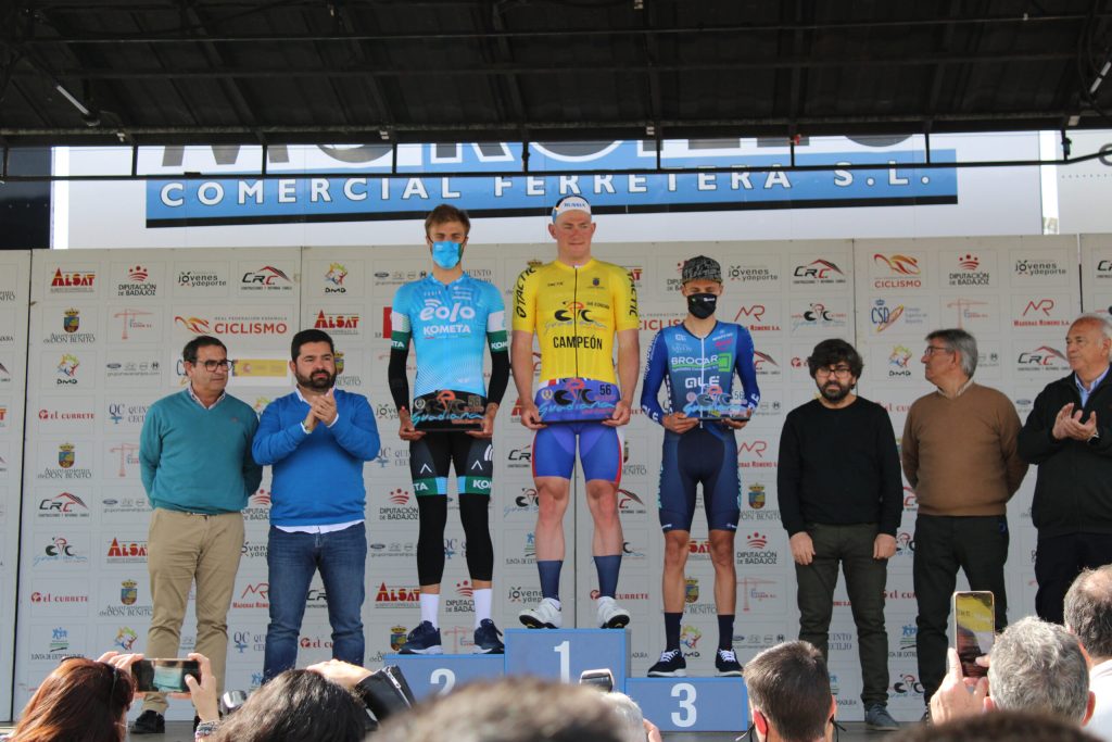 Resumen del Circuito del Guadiana de Don Benito 2022 Circuito del Guadiana EOLO Kometa podium