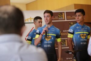 Diego García con los colores del Globalia-Zamora Enamora