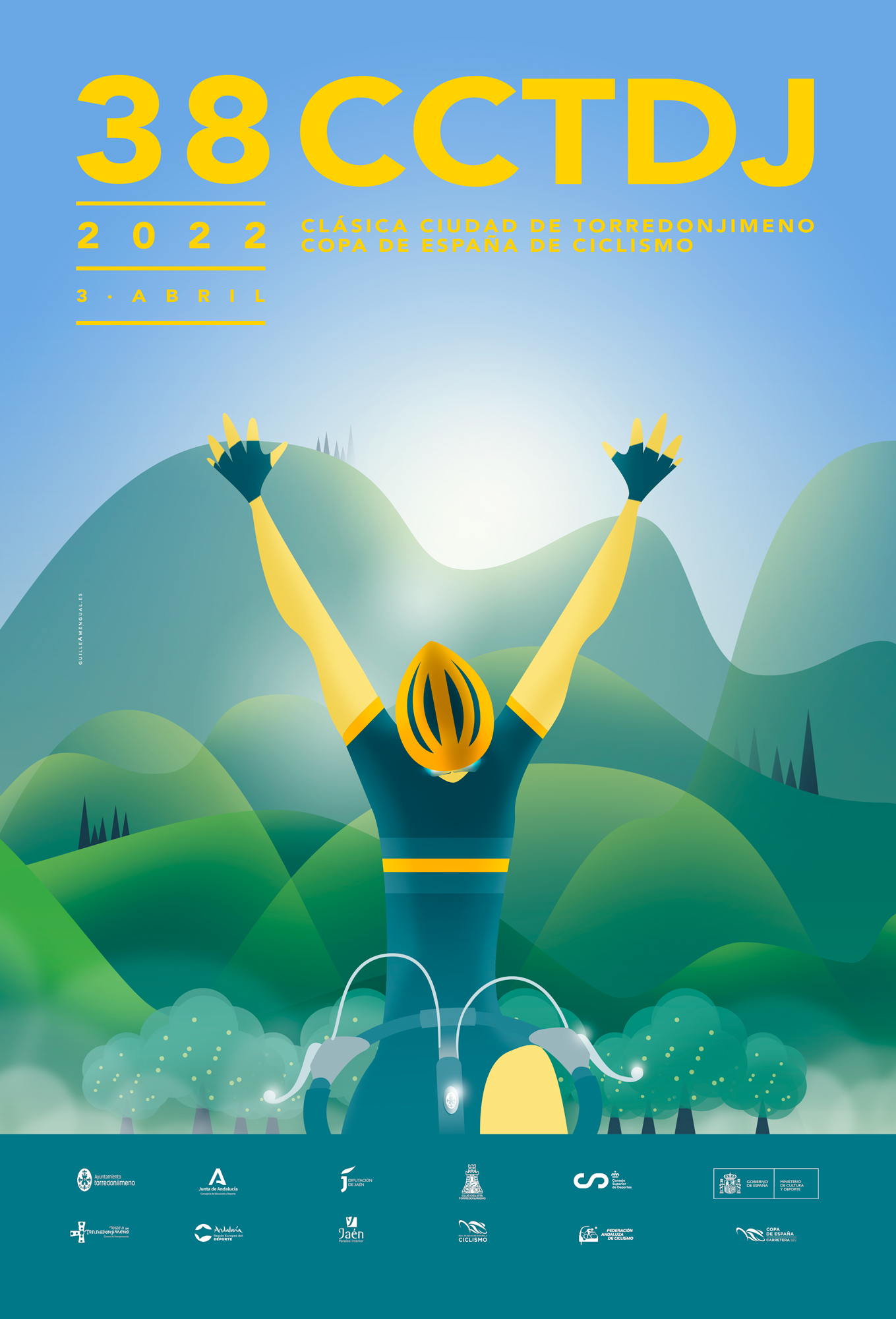 Cartel de la Clásica de Torredonjimeno 2022
