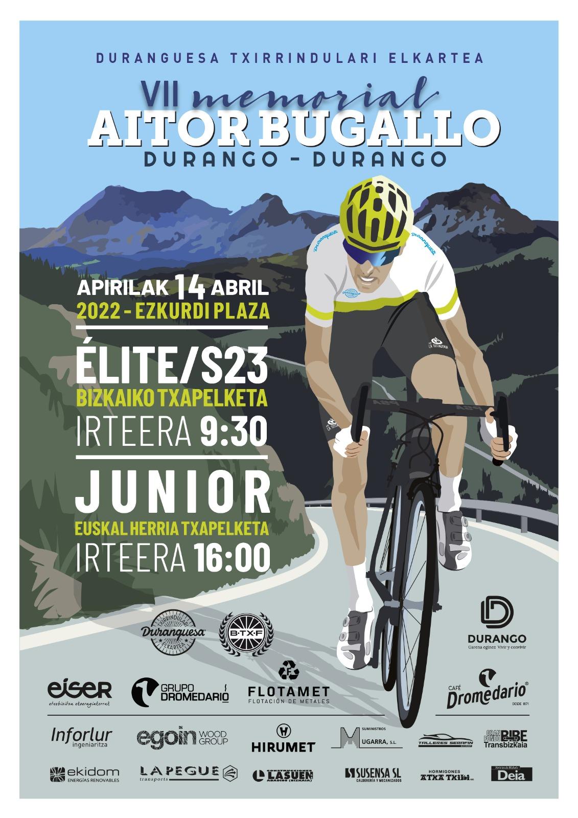 Cartel Memorial Aitor Bugallo de Durango