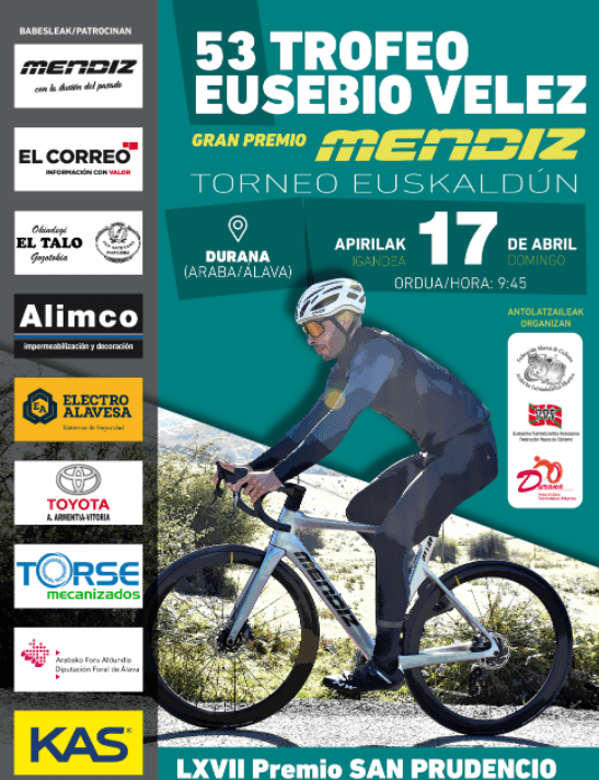 Cartel Trofeo Eusebio Vélez de Durana 2022