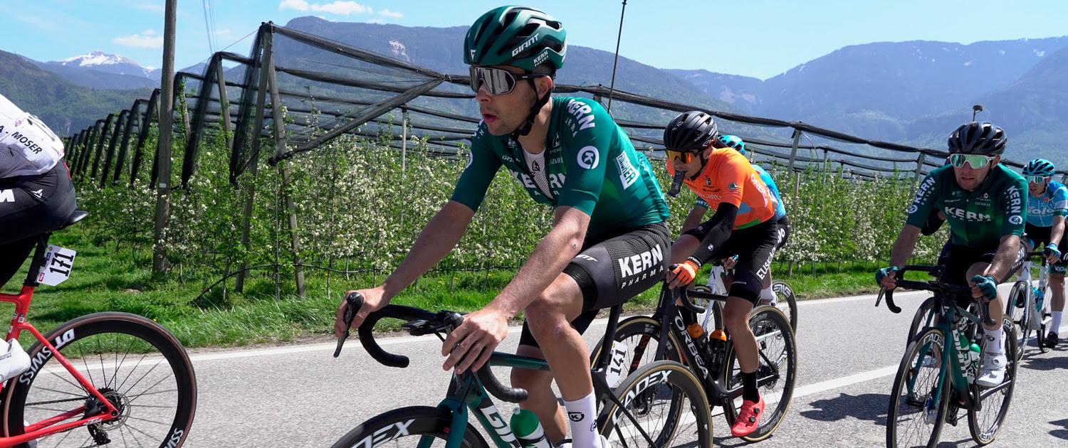 Jon Agirre e Igor Arrieta concluyen cerca del grupo de favoritos en Lana Tour de los Alpes 2022