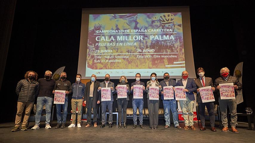 Presentación del Campeonato de España de ciclismo en carretera