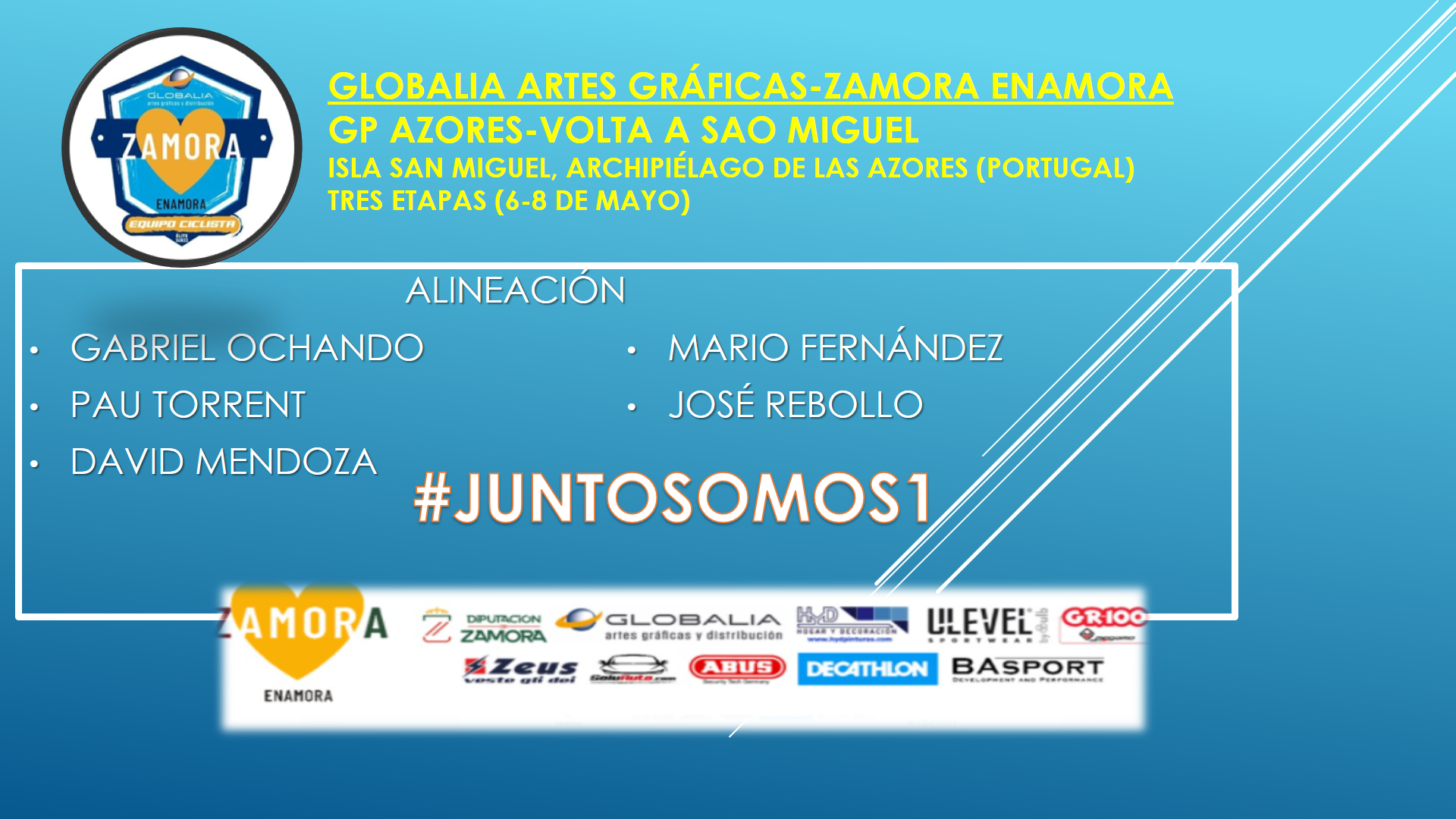 Alineacion Azores Globalia-Zamora