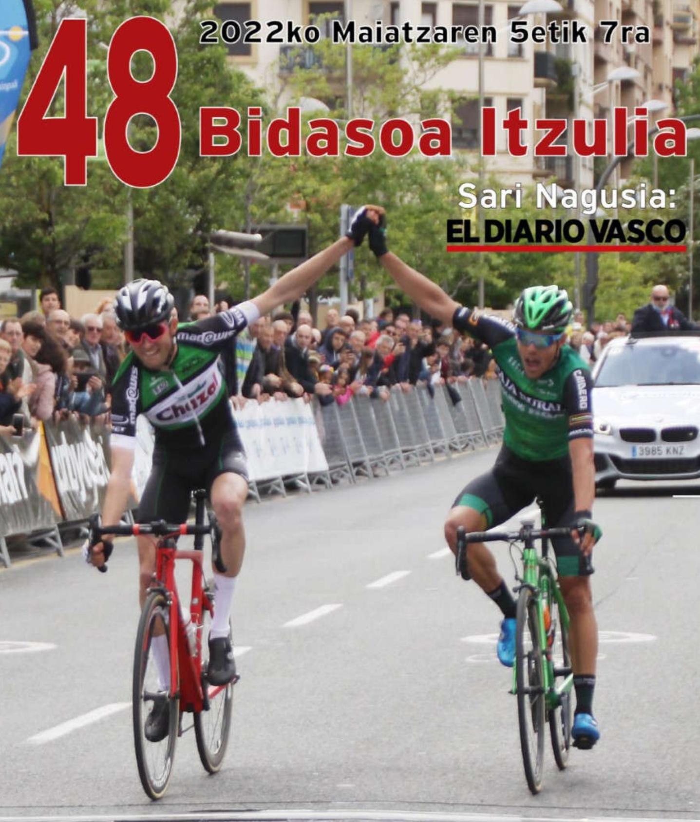 Cartel de la 48 Bidasoa Itzulia de 2022
