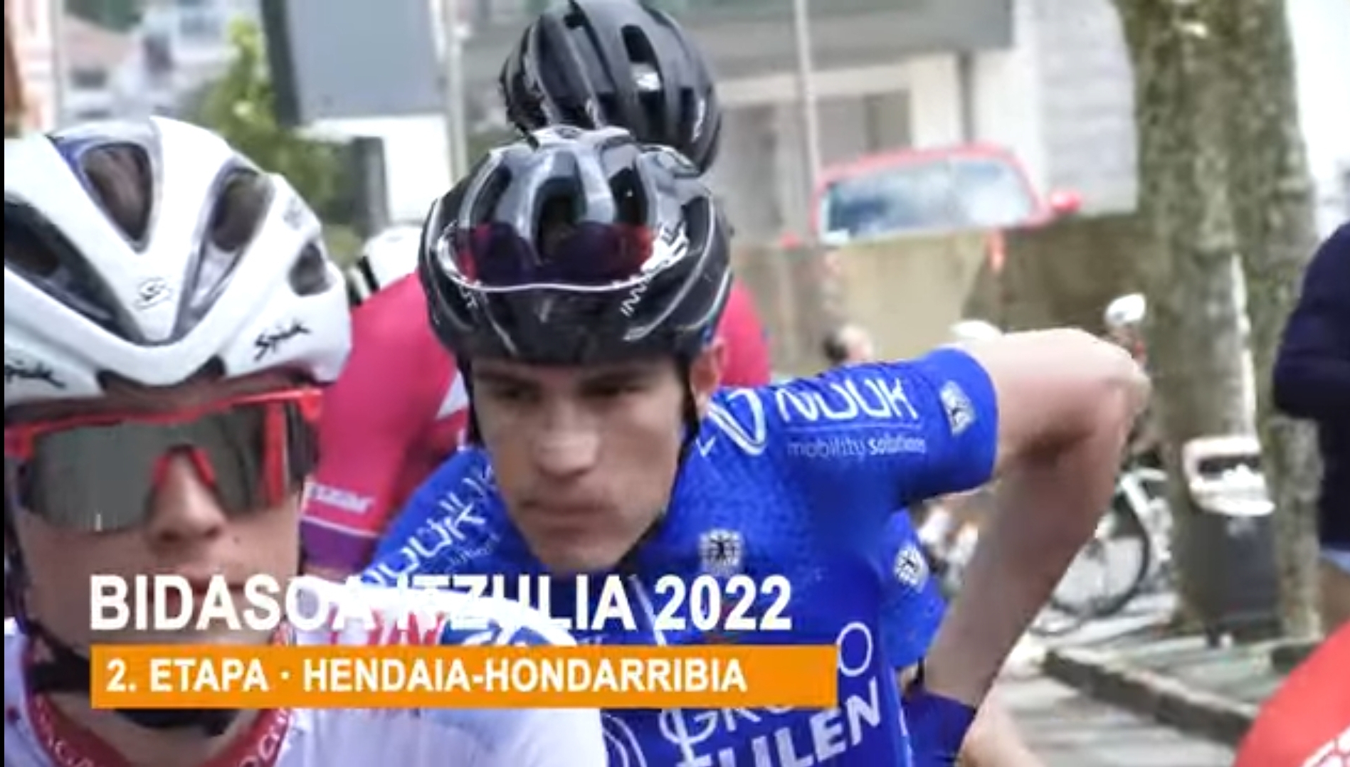 Imagen del resumen de la 2ª etapa de la Bidasoa Itzulia