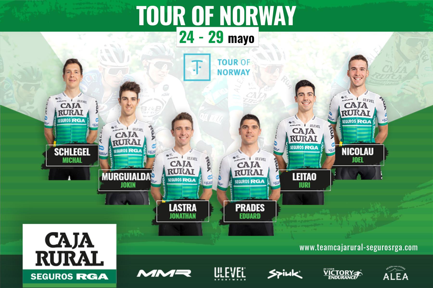 El Tour de Noruega inicia la semana de Caja Rural Seguros RGA