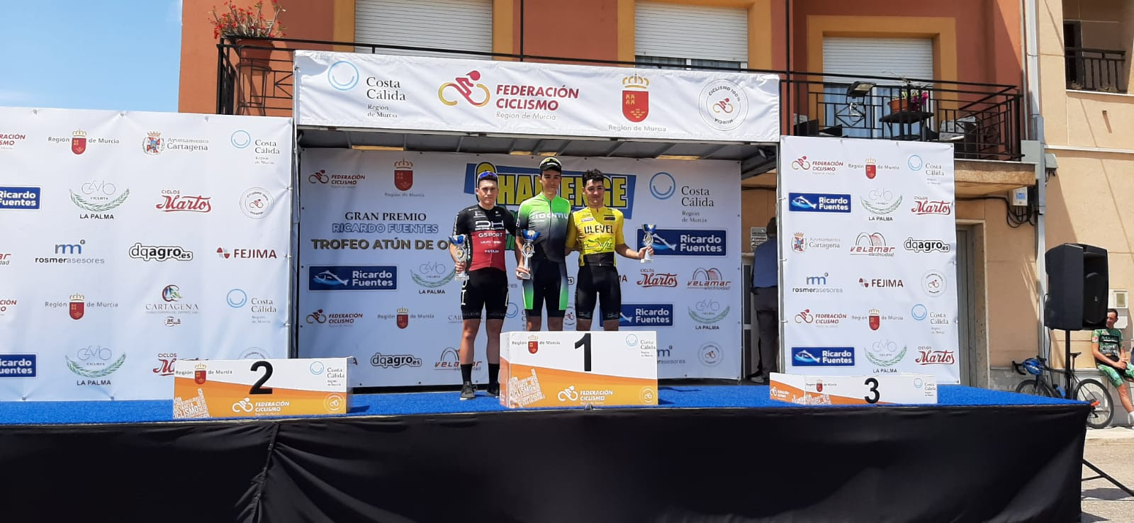 Podium Hoomu Seguros GP Ricardo Fuentes