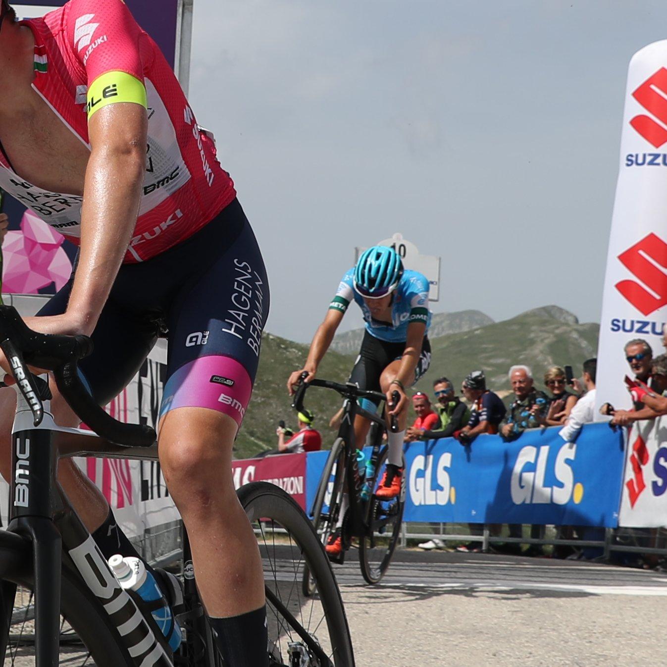Fernando Tercero y Davide Pinganzoli (Eolo Kometa) Giro Baby
