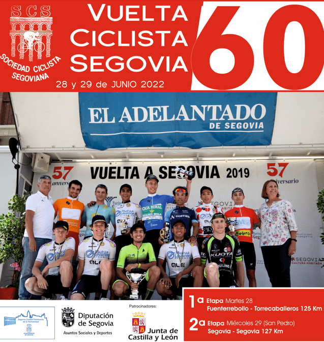 Cartel de la Vuelta a Segovia 2022