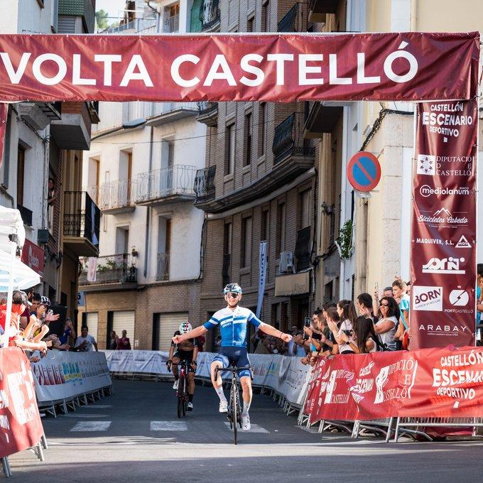 Entrada en la meta de Llucena de Roi Weinberg