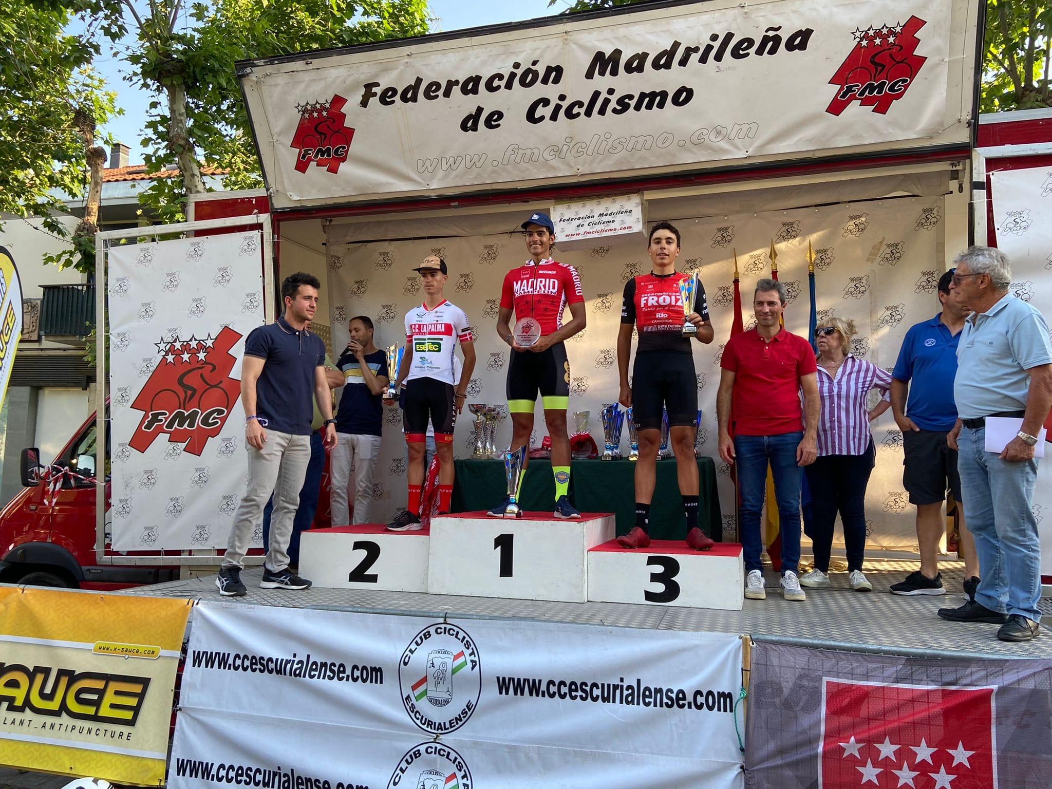 Imagen podium Madrid Jorge Gálvez Globalia-Zamora Enamora