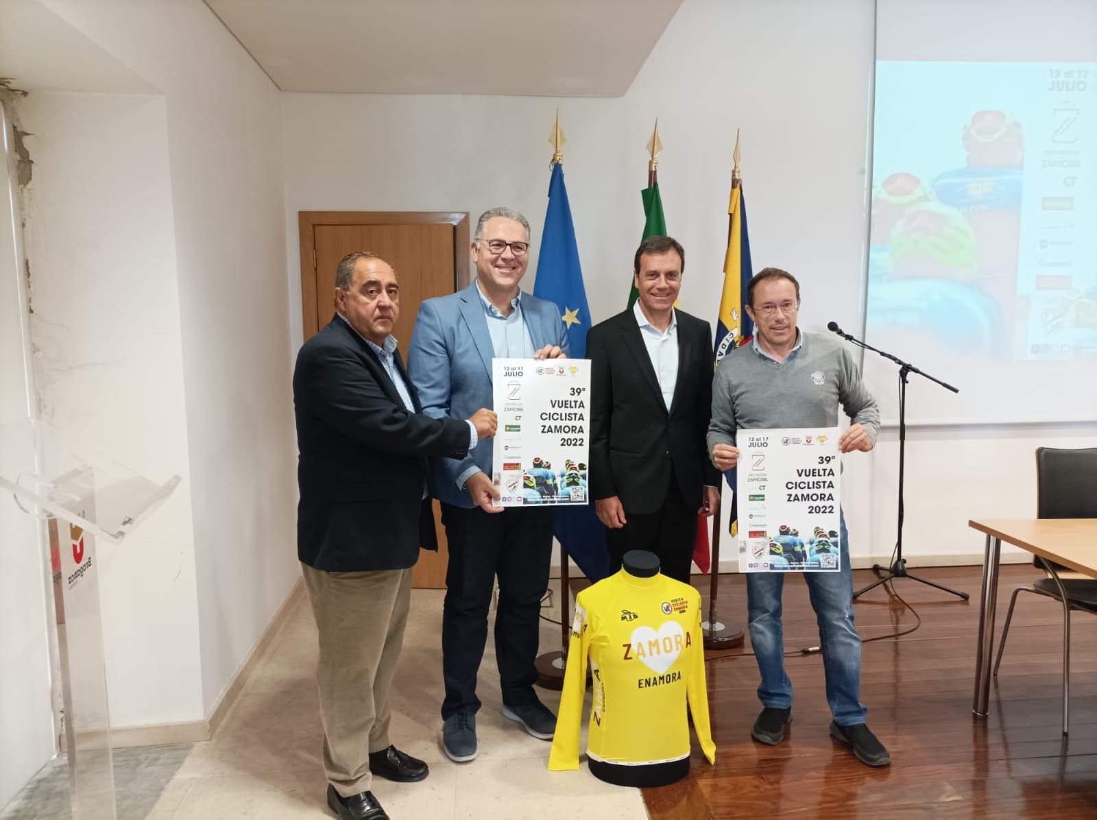 Presentación 2 etapas primeras Vuelta a Zamora 2022