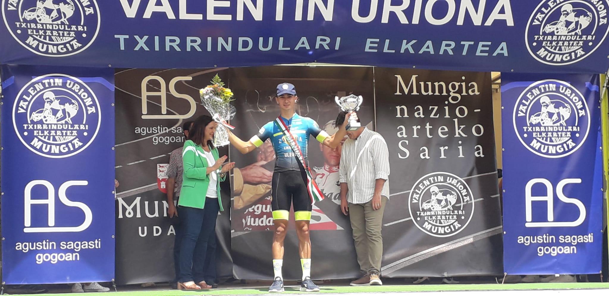 Podium Mungia Guzmán Globalia-Zamora Enamora