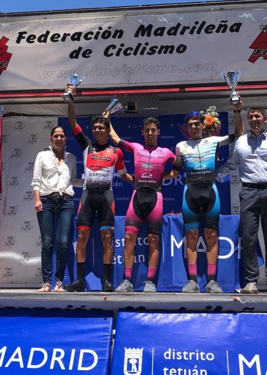 Previley-Maglia en el GP Tetuán