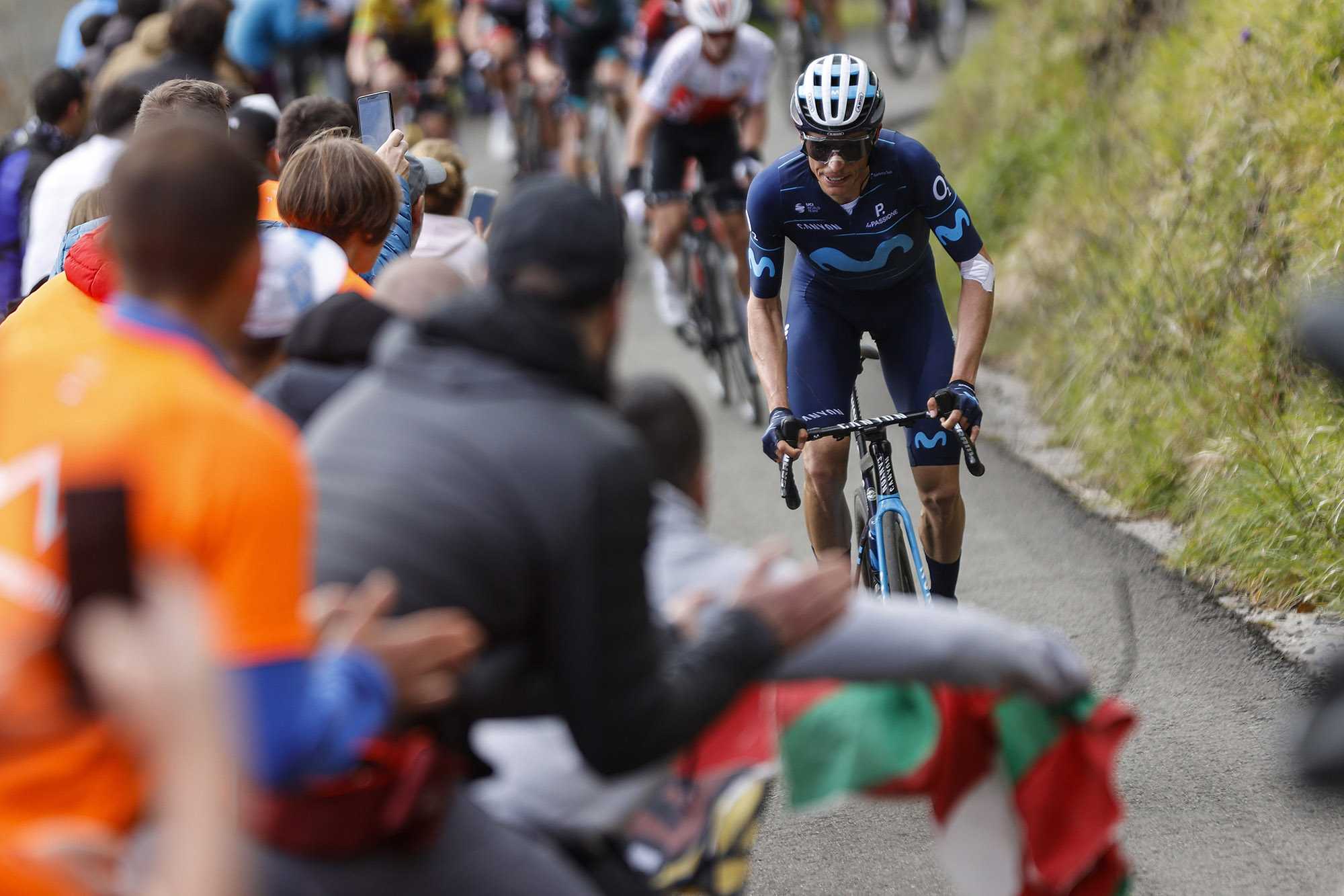 Enric Mas. 2022 Itzulia Basque Country. Stage 6: Eibar - Arrate. 9.4.2022.