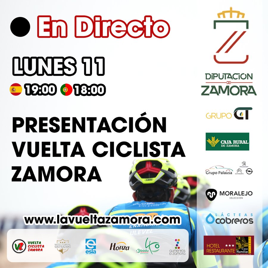 Presentación de equipos Vuelta Zamora 2022