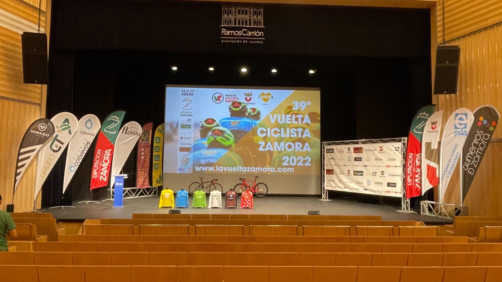 presentación de la 39 Vuelta a Zamora