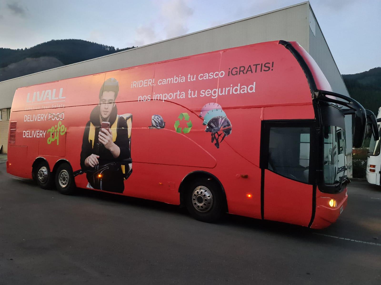 LIVALL Madrid Autobús Cascos