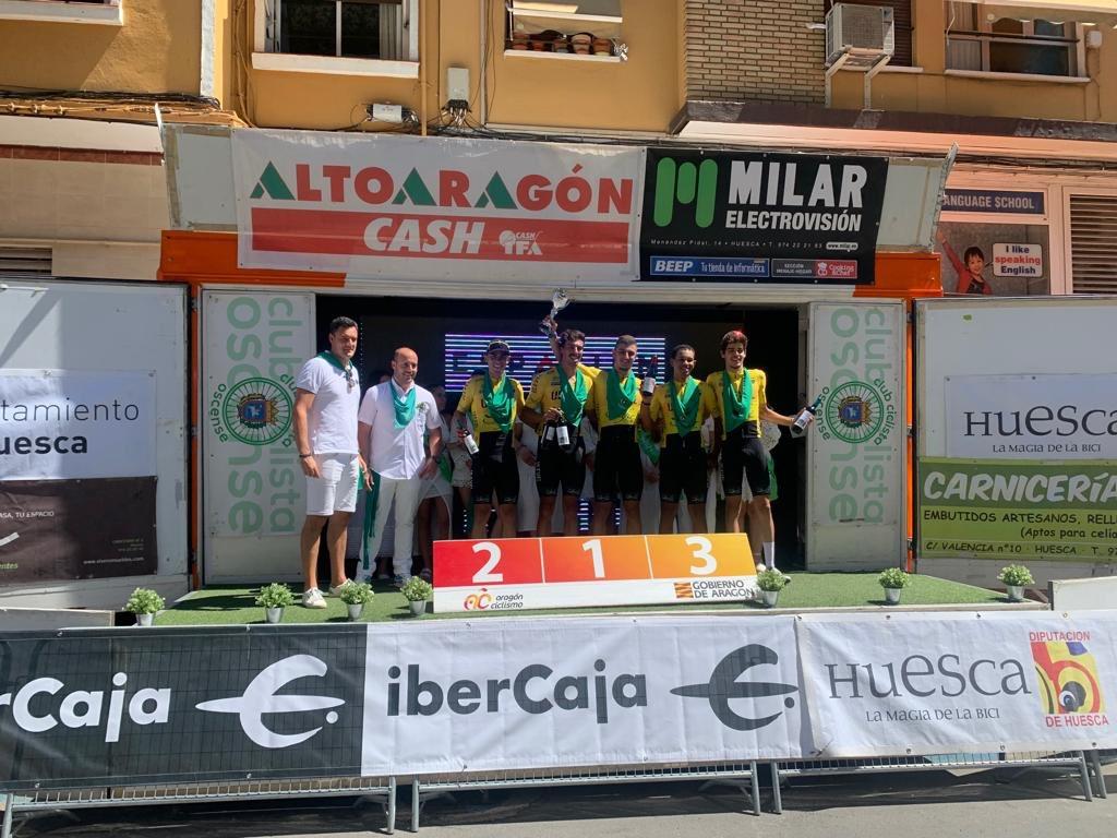 Ulevel fue el gran protagonistas en el GP San Lorenzo de Huesca