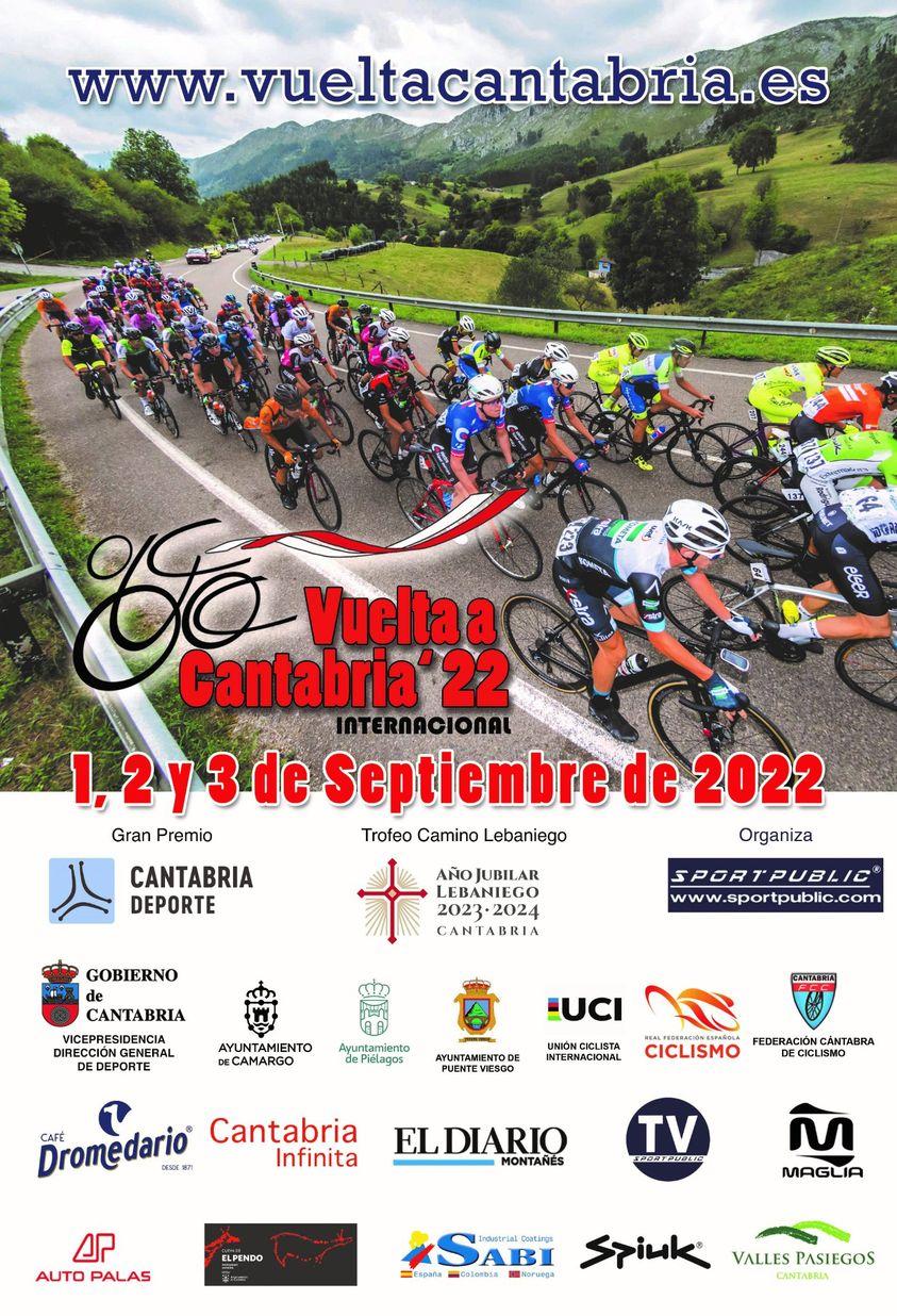 Cartel Vuelta a Cantabria 2022