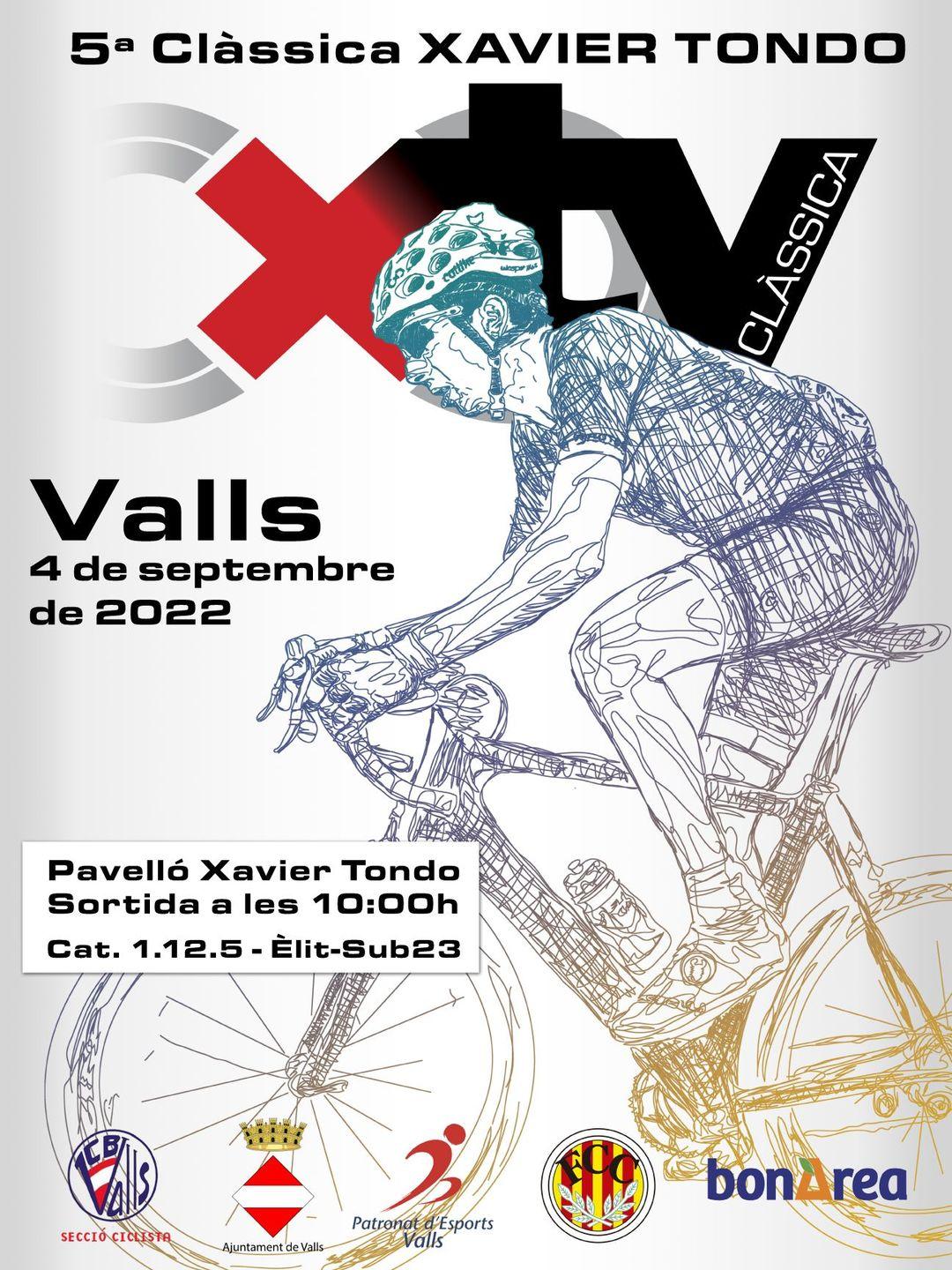 Cartel de la V Clásica Xavier Tondo