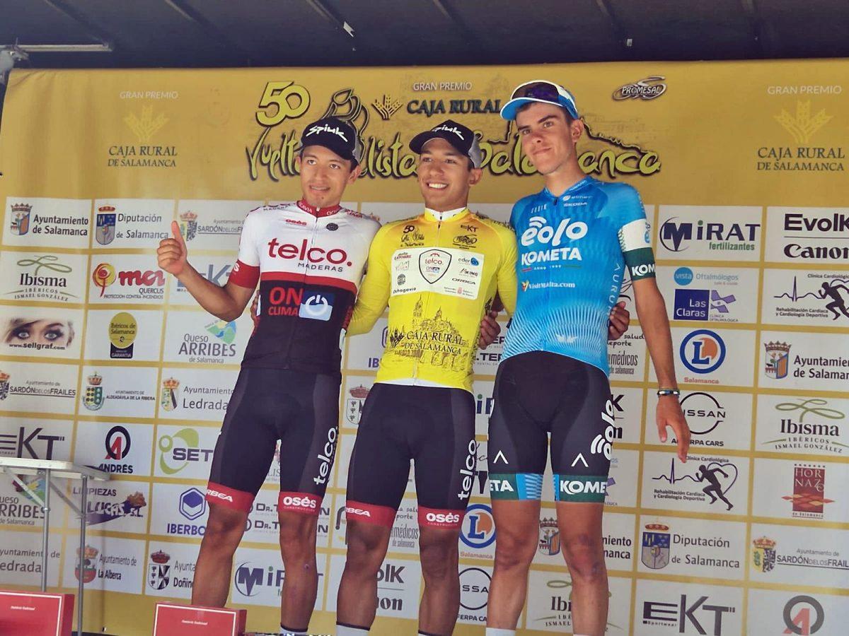 Podium Vuelta Salamanca 2022