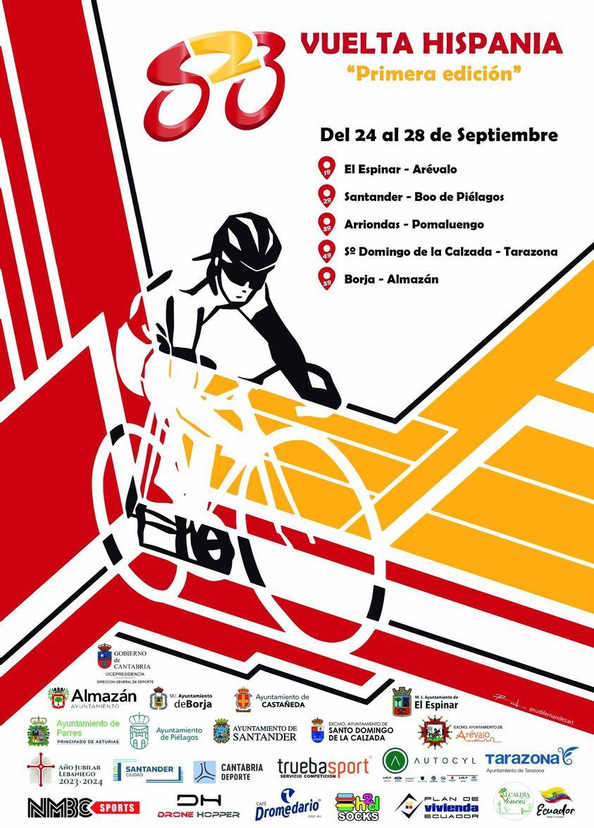 Cartel de la Vuelta a Hispania 2022
