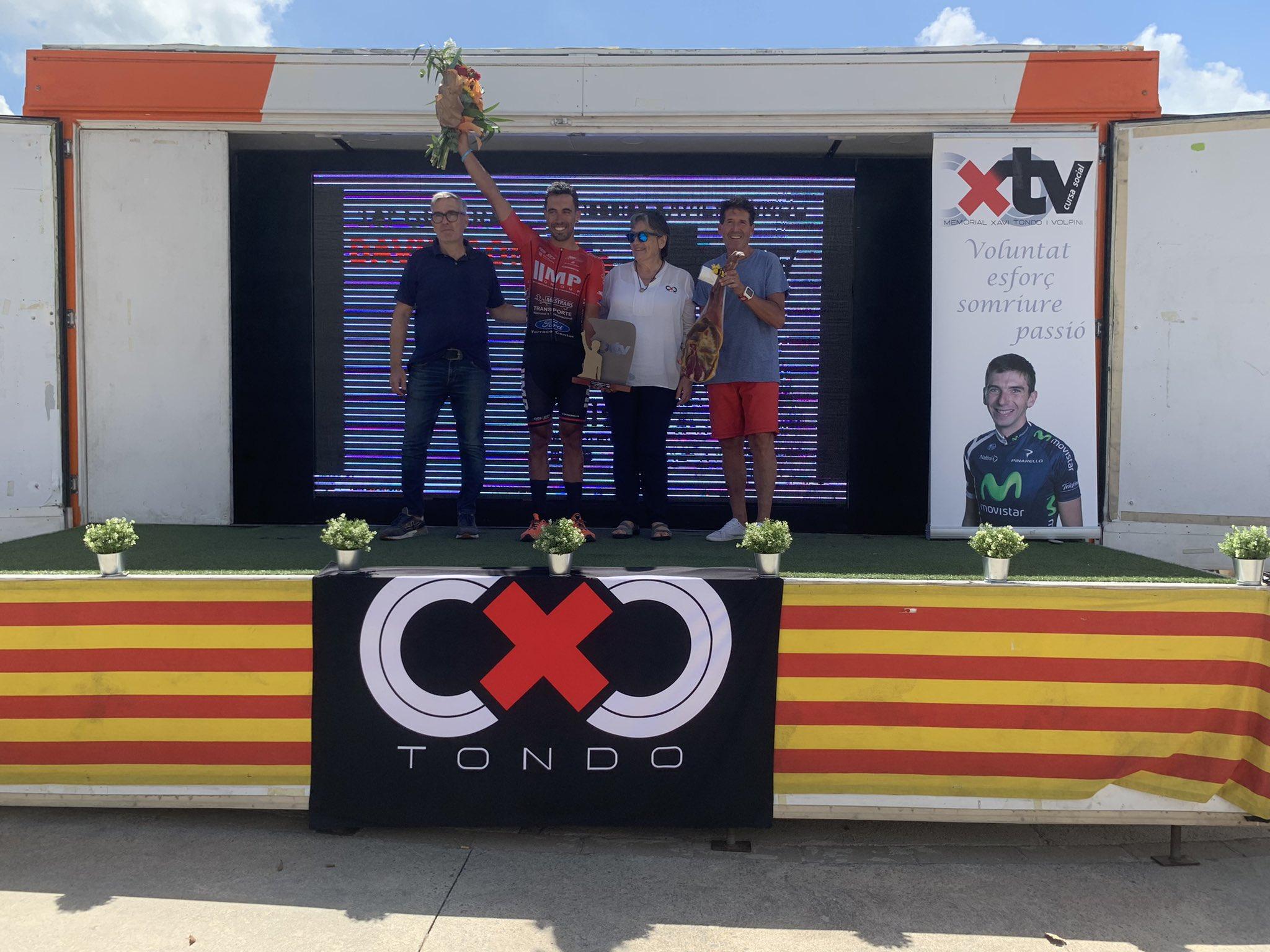 David Gómez, ganador de la Clàssica Xavi Tondo 2022