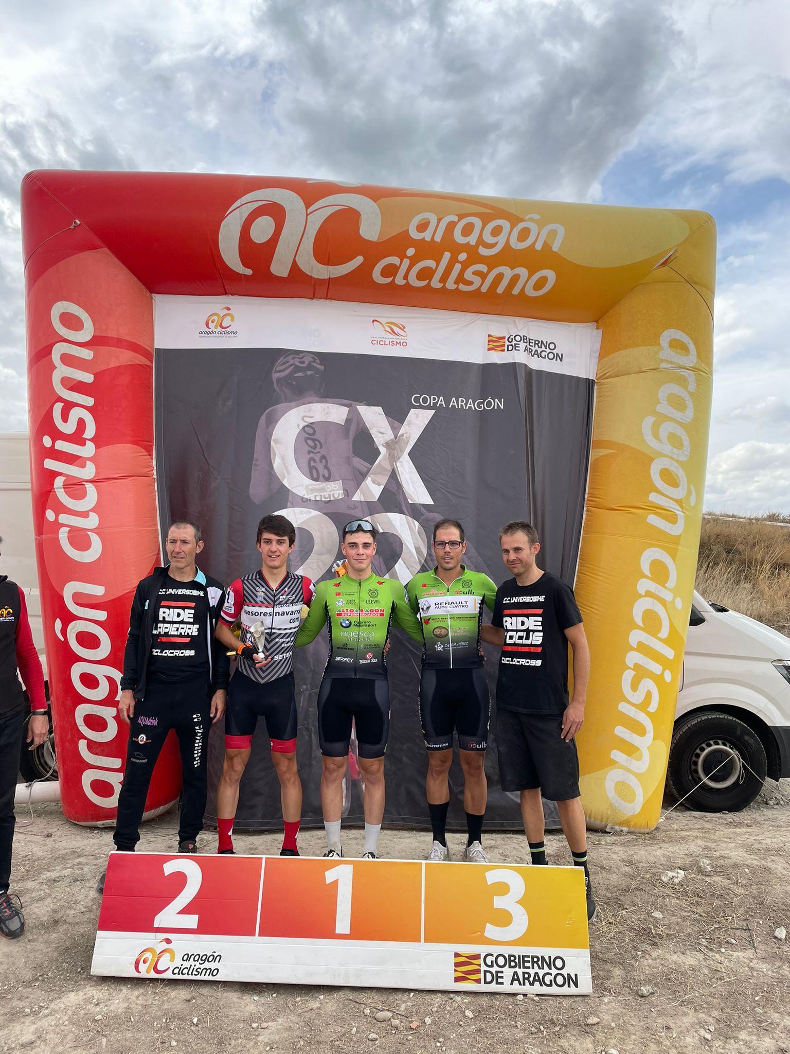 Villacampa estrena el casillero en ciclocross Villamayor 2022