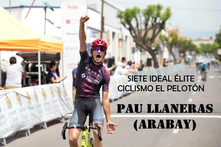 Pau Llaneras celebrando la victoria en Vila-real