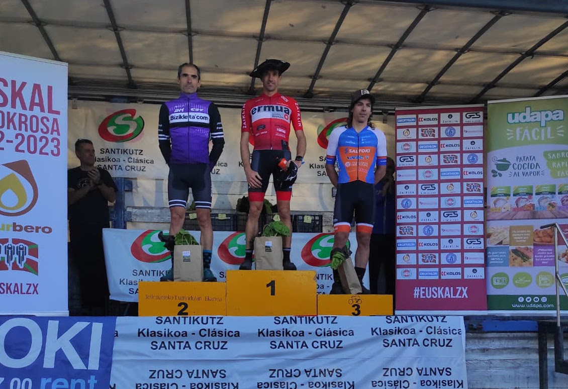 Podio masculino de Legazpi
