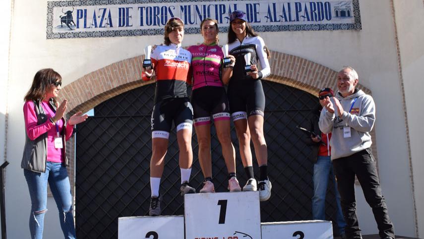 Podio ciclocross Alalpardo 2022
