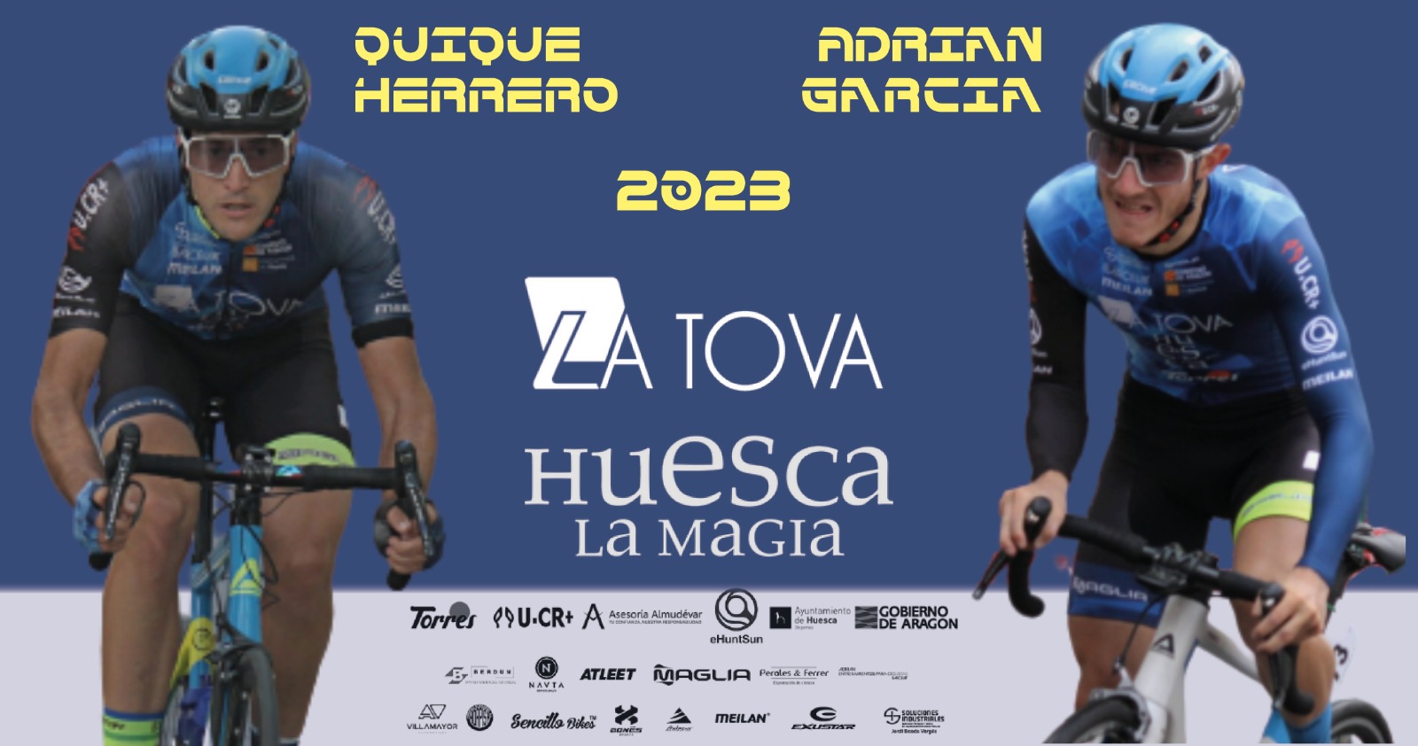 Adrián García Quique Herrero La Tova Huesca La Magia