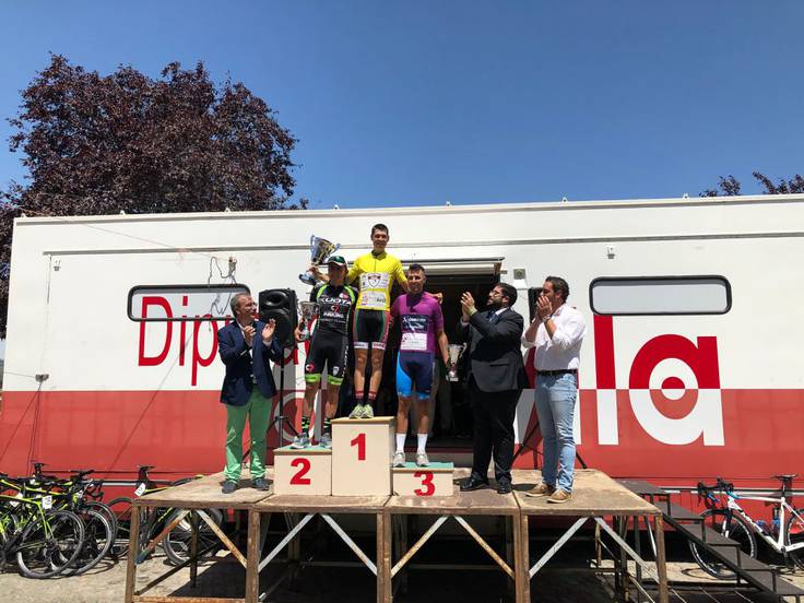 Podium Vuelta a Avila 2019