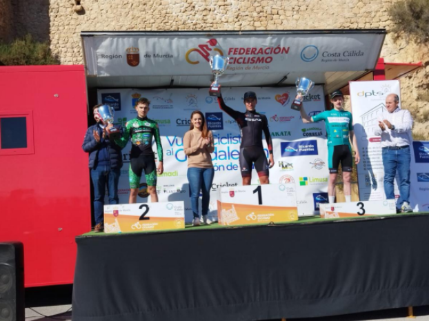 Podium Vuelta Guadalentín Ferran Robert Controlpack