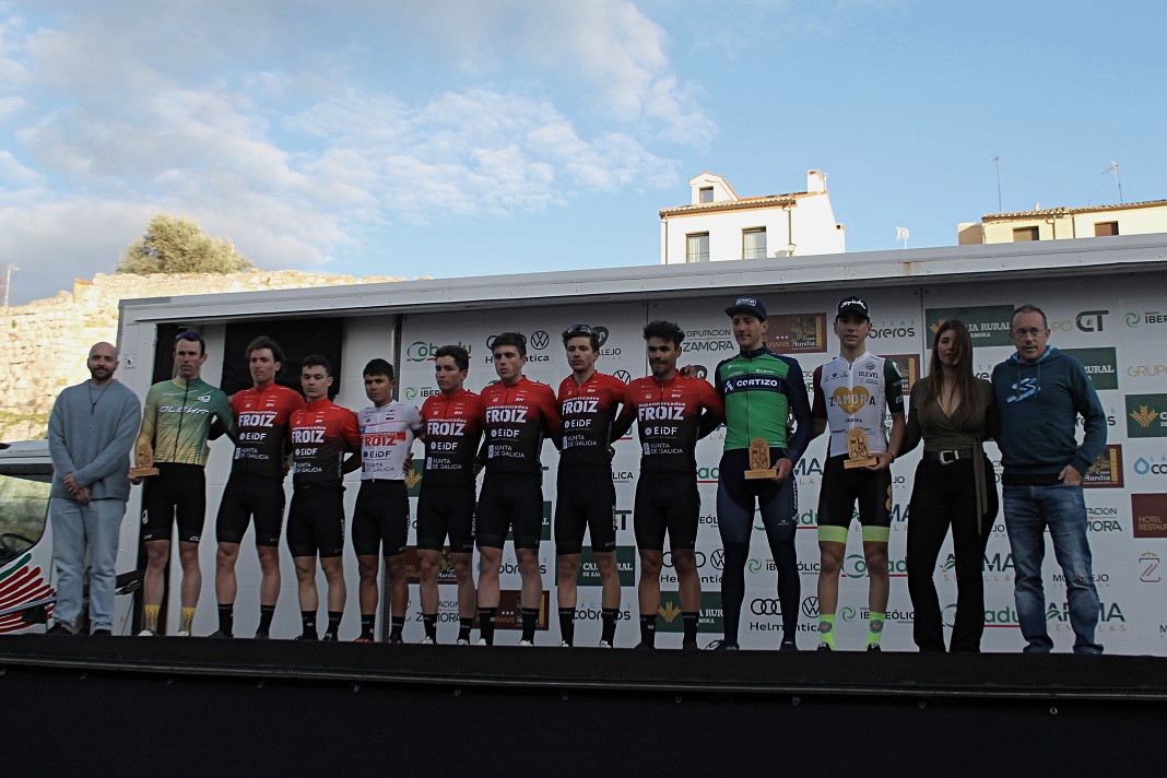 Podio completo del Trofeo Ayuntamiento de Zamora 23