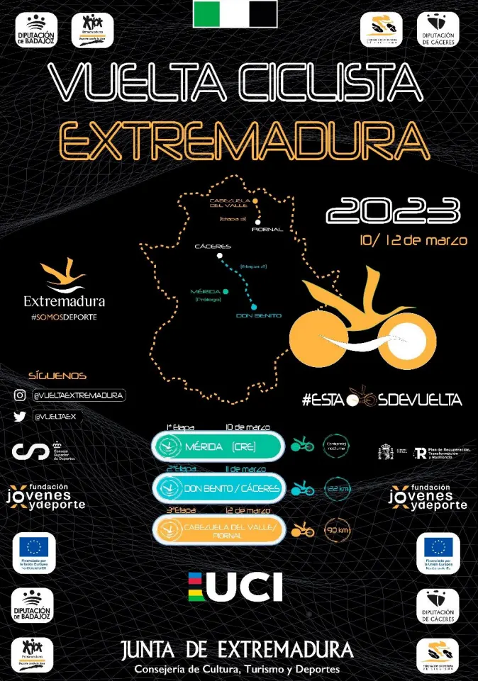 Cartel Extremadura femenina 2023