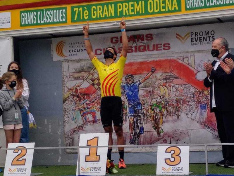 David Gómez, último ganador del GP Òdena en 2021