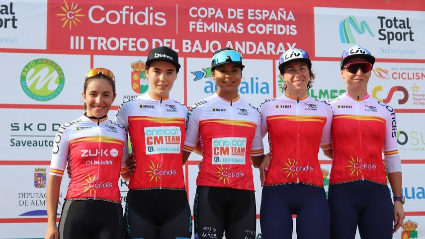 Andrea Alzate (Eneicat RBH Global) en el Trofeo del Bajo Andarax 2023