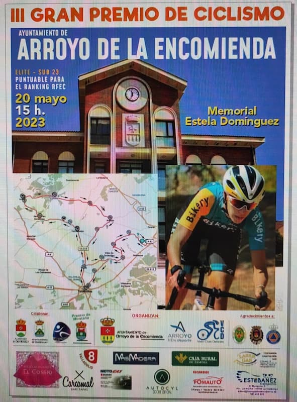 Cartel III GP Arroyo de la Encomienda-Memorial Estela Domínguez 2023