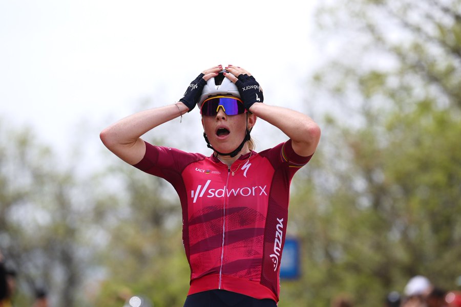 Demi Vollering en Riaza