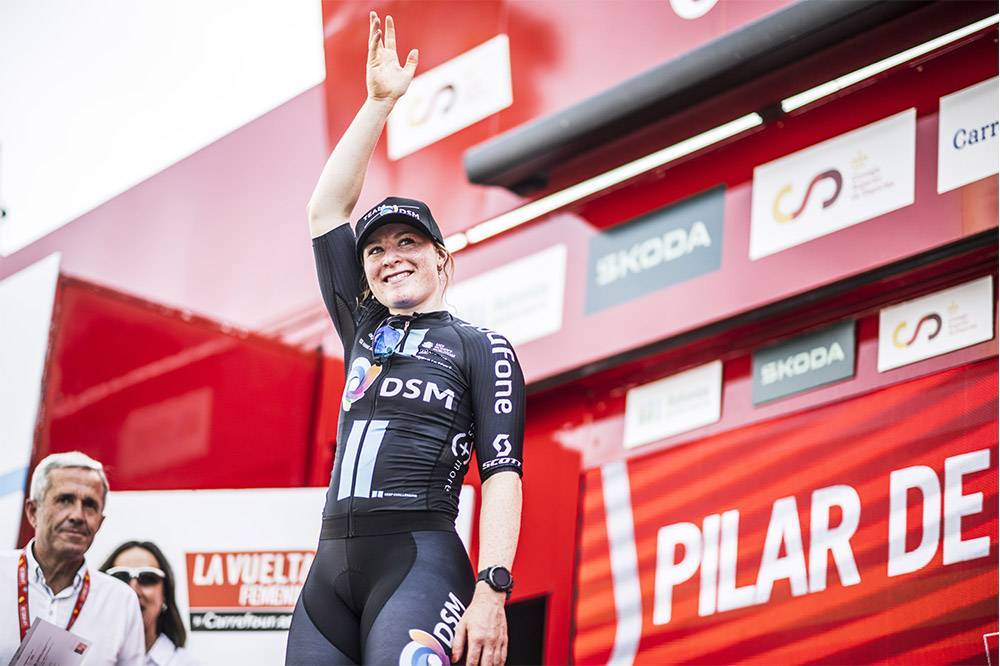 charlotte-podio Vuelta a España Femenina 2023