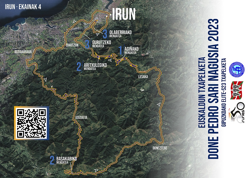 Cartel de San Pedro Sari Nagusia de Irún - Torneo Euskaldun 2023