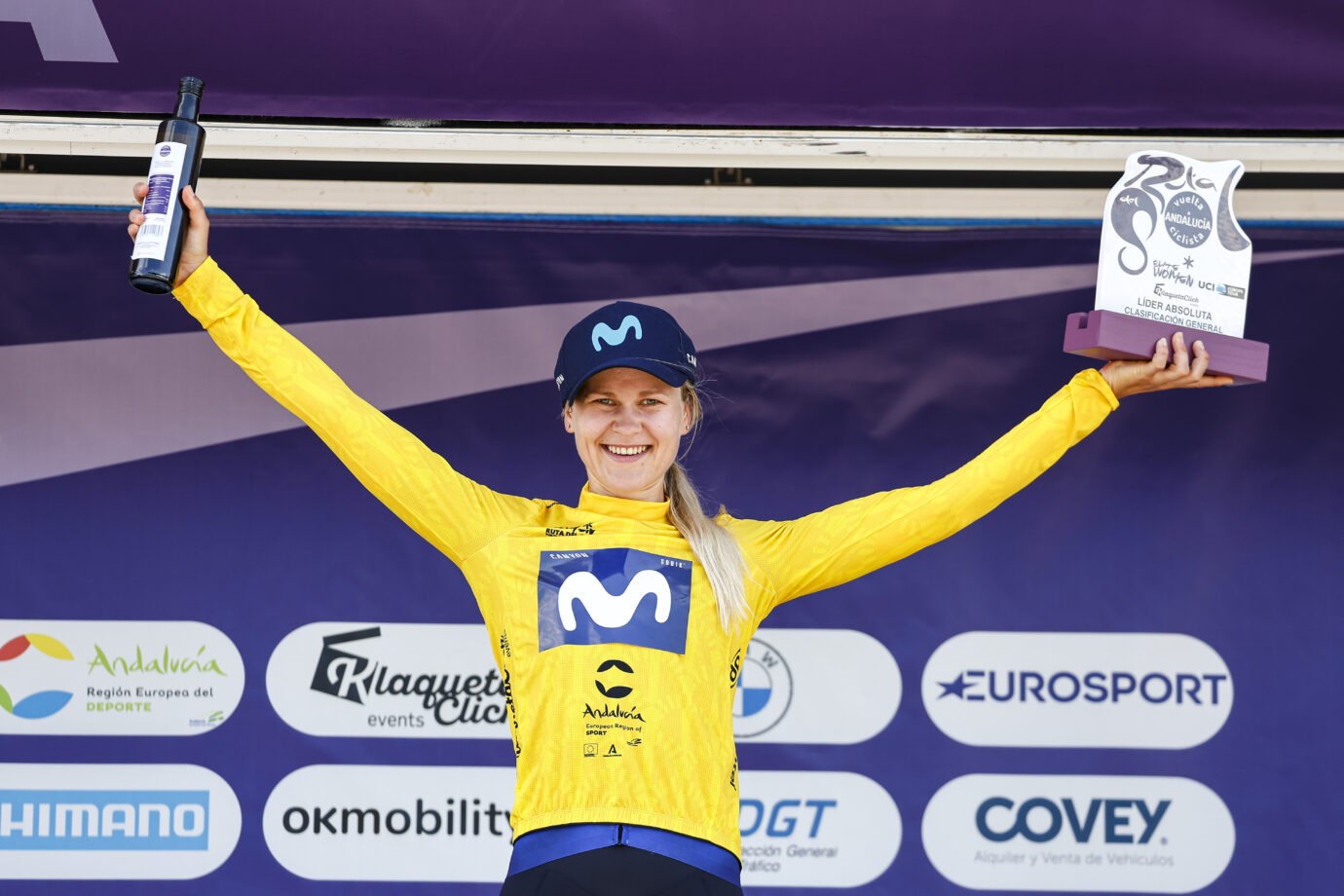 Vuelta Ciclista Andalucia Ruta Del Sol 2023 Movistar Team Katrine Aalerud