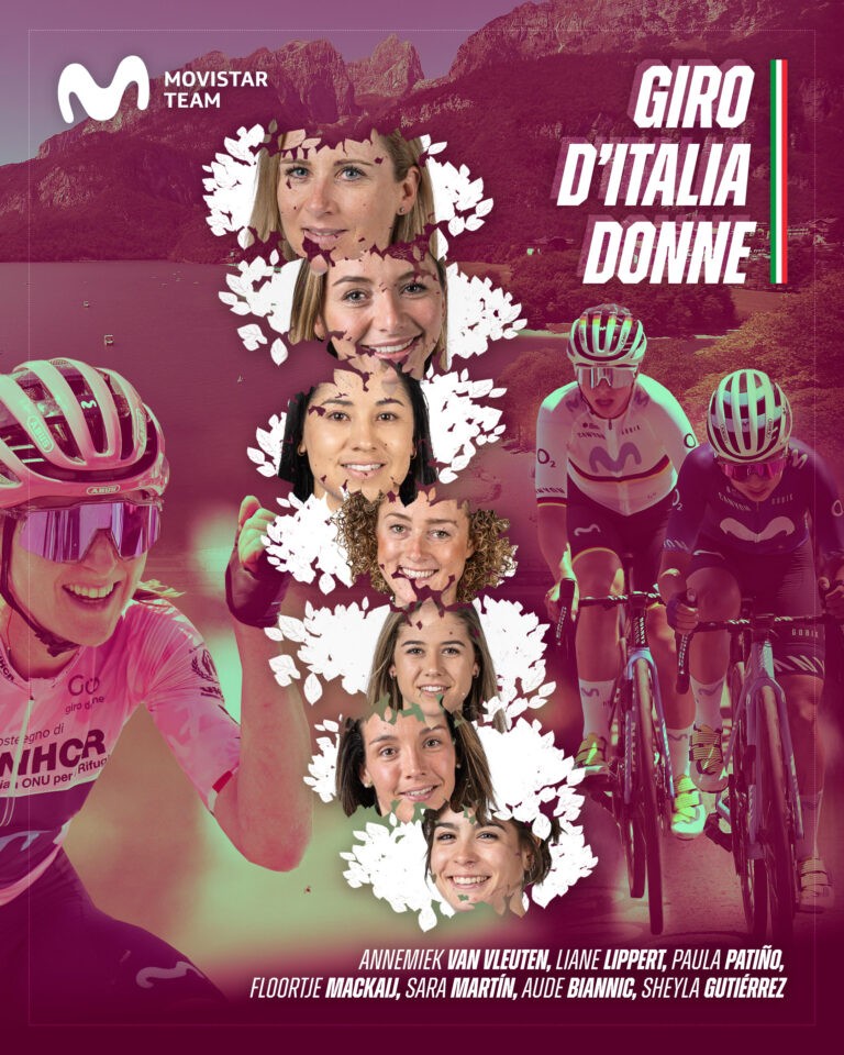 Movistar Team en el Giro d´Italia Donne 2023