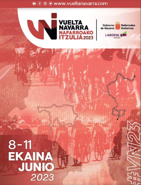 Cartel Vuelta Navarra 2023